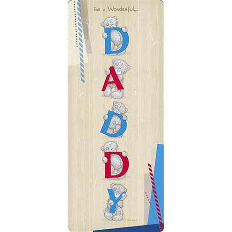 Wonderful Daddy Large Me to You Bear Fathers Day Card £3.45